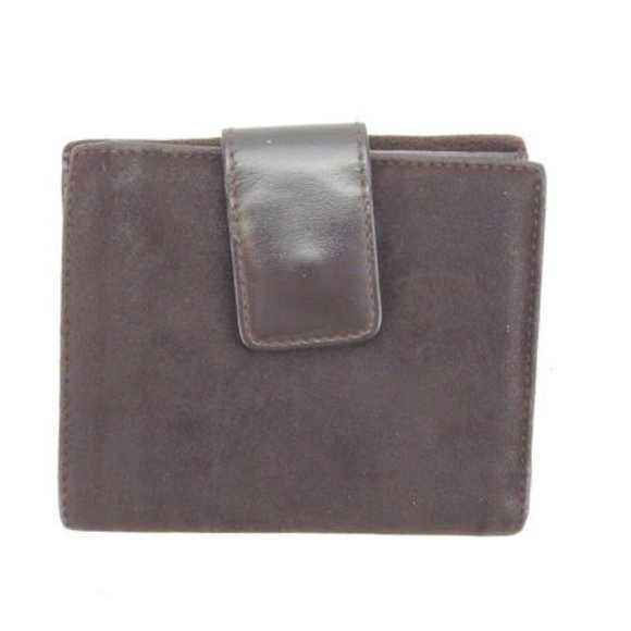 Gucci Wallet Purse Folding wallet G logos Brown Woman Authentic Used L580 - Picture 1 of 6